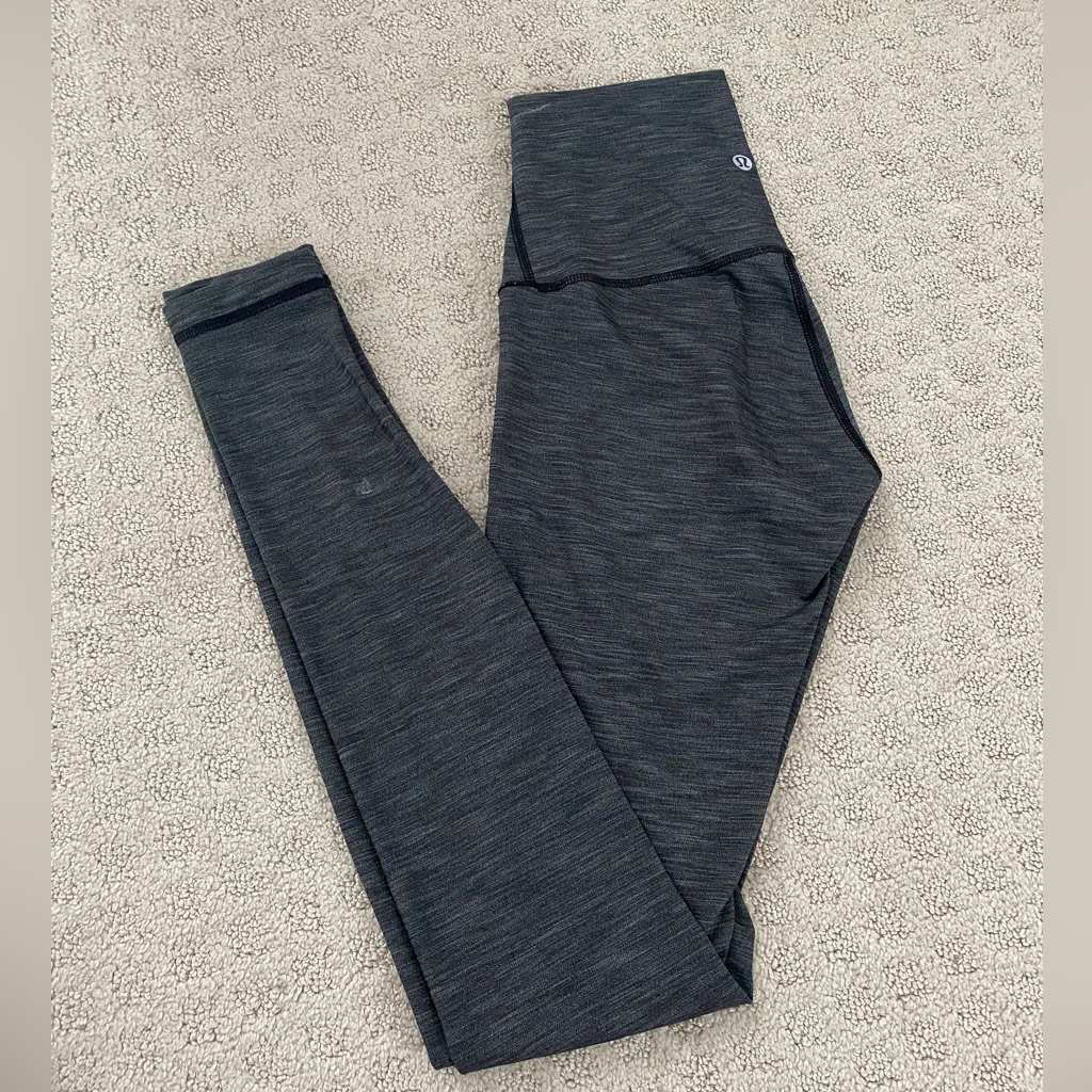 Lululemon Gray Leggings Size 4